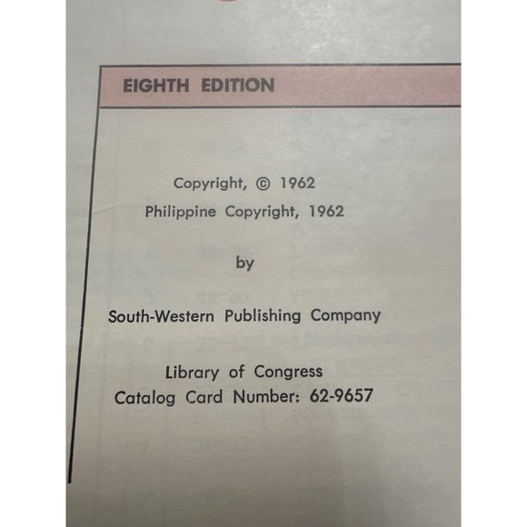1962 20th Century Typing Course 8th edition - Picture 6 of 6